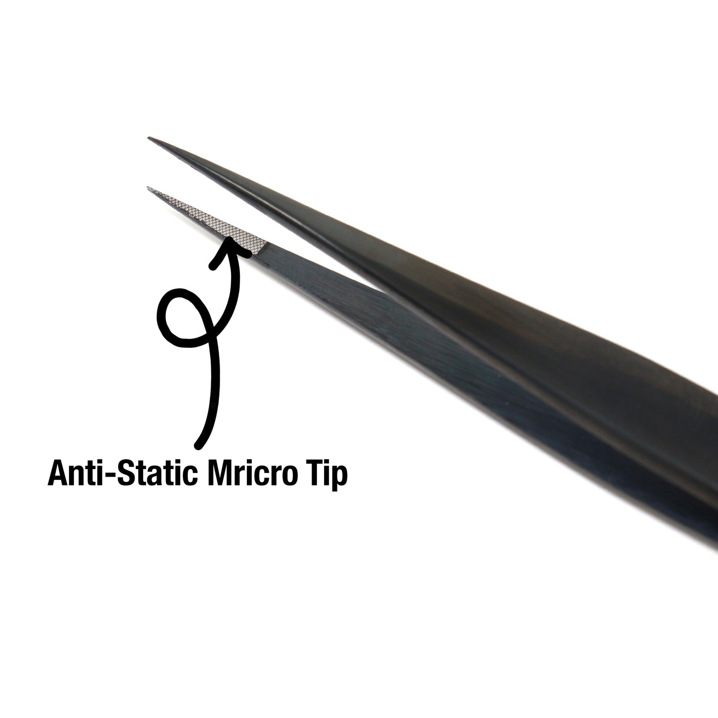 Super Straight Lash Tweezers-Soft Tension FST01