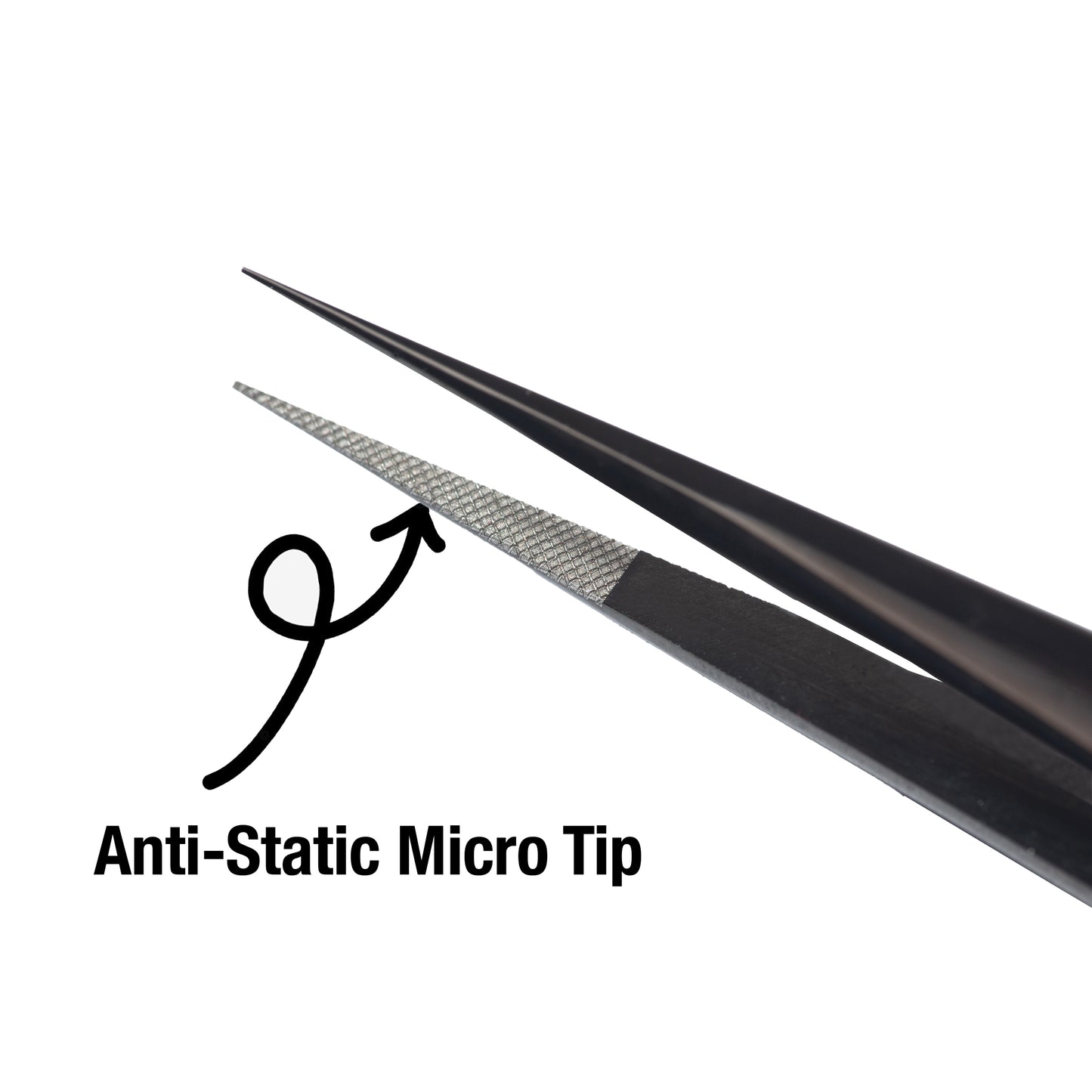 Classic Straight Lash Tweezers-Soft Tension FST02