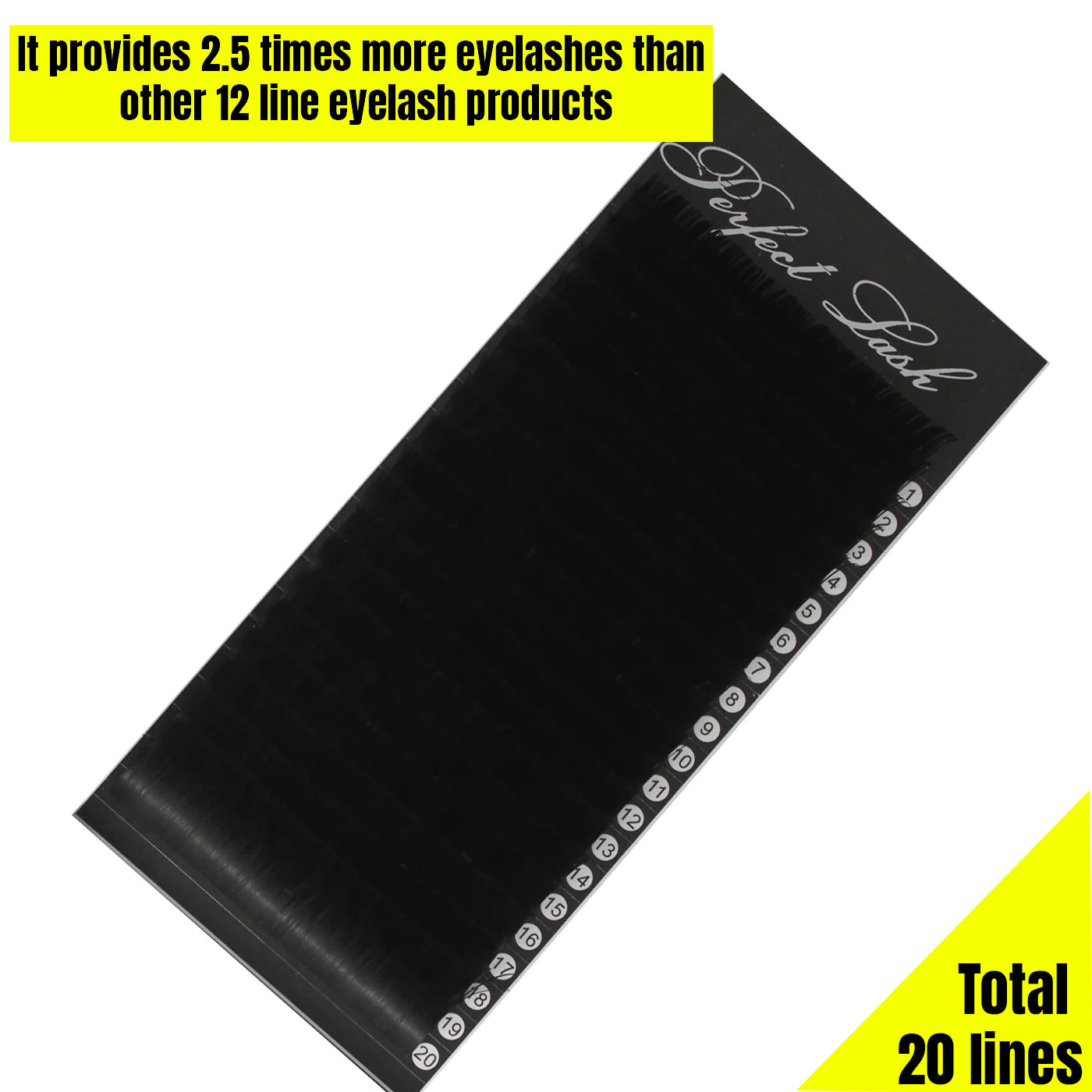 Perfect Lash JC Curl Thickness 0.15/0.20/0.25 mm X 6 mm - 17mm