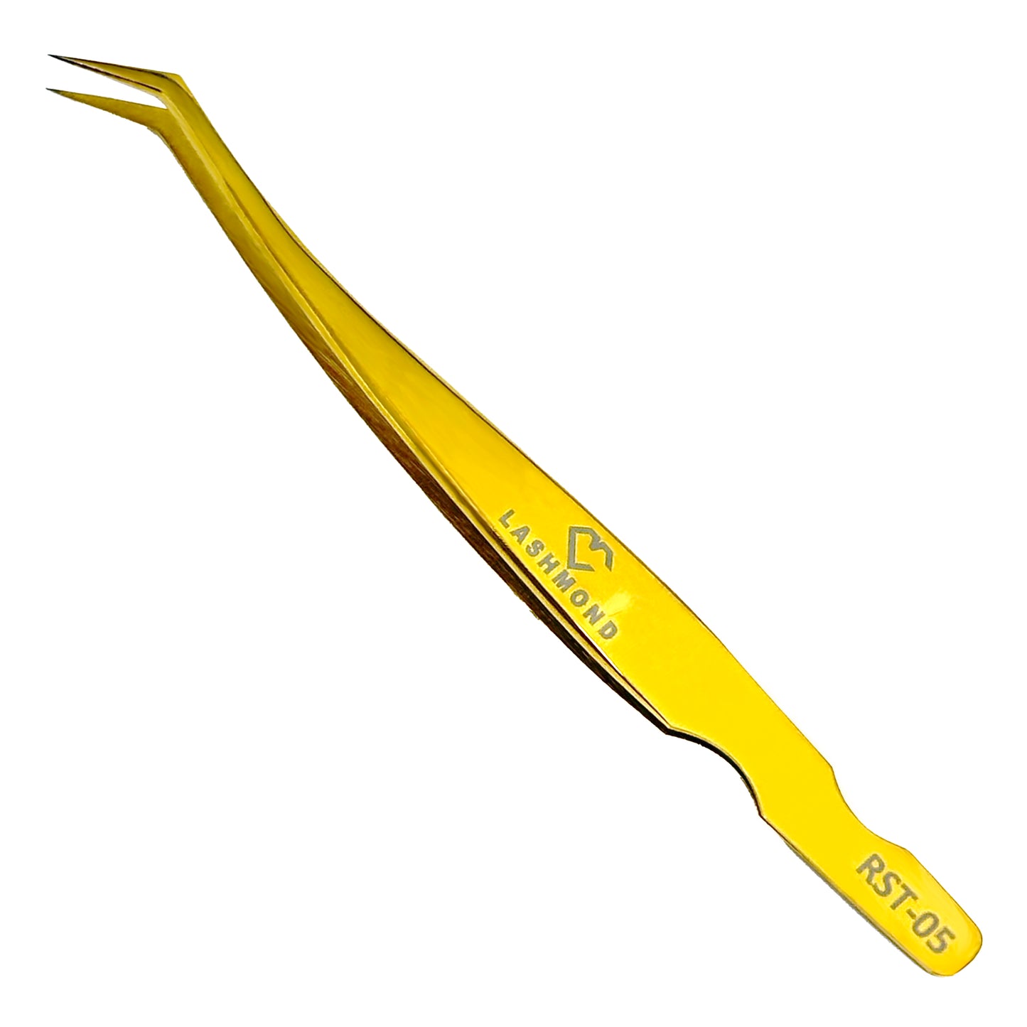 Classic Crane Lash Tweezers-Soft Tension, Gold  RST05