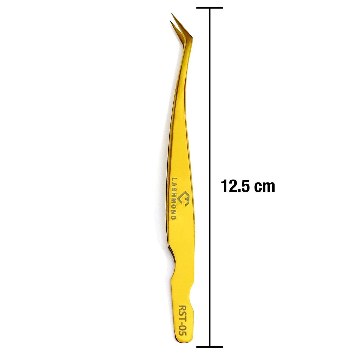 Classic Crane Lash Tweezers-Soft Tension, Gold  RST05