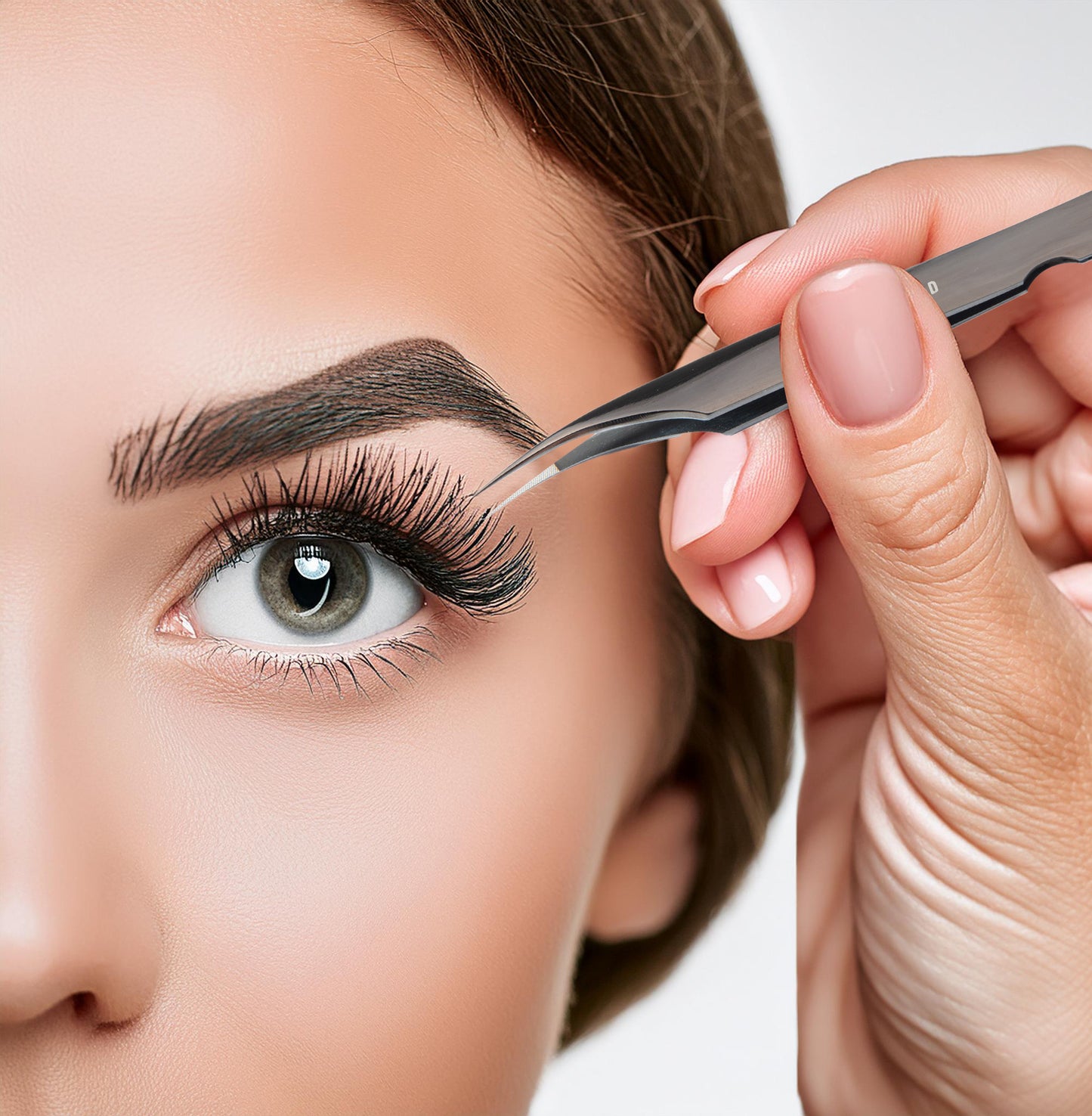 Classic Curved Lash Tweezers-Soft Tension FST03