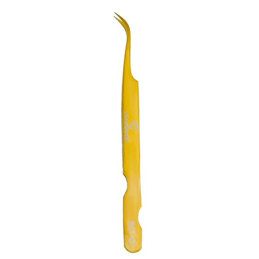 S-Shaped Lash Tweezers for Volume-Soft Tension RST06, Gold