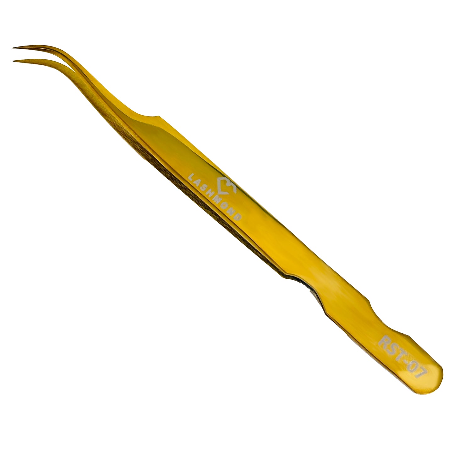 S-Shaped Lash Tweezers for Volume-Soft Tension RST06, Gold