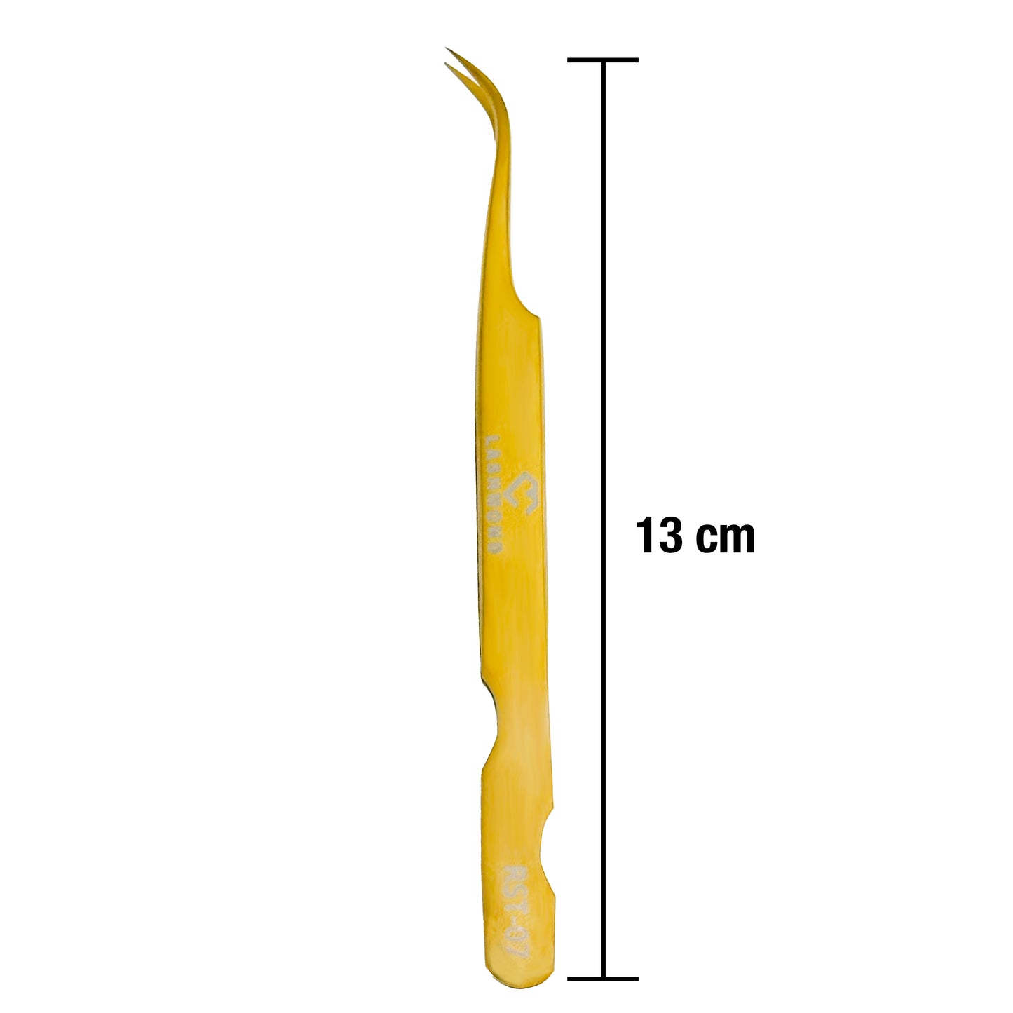 S-Shaped Lash Tweezers for Volume-Soft Tension RST06, Gold